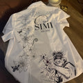 Hand Drawn Flowers Leavers Shirt