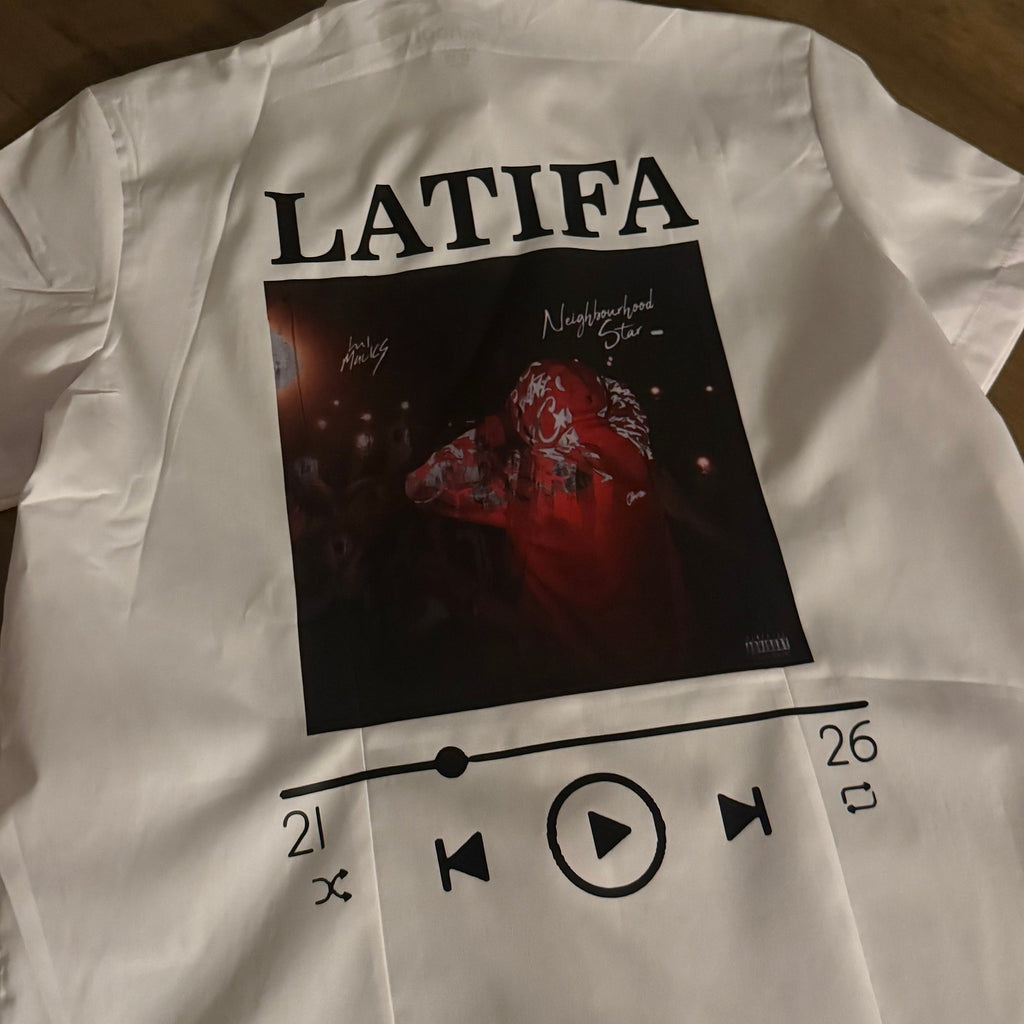 Custom Album Cover Leavers Shirt