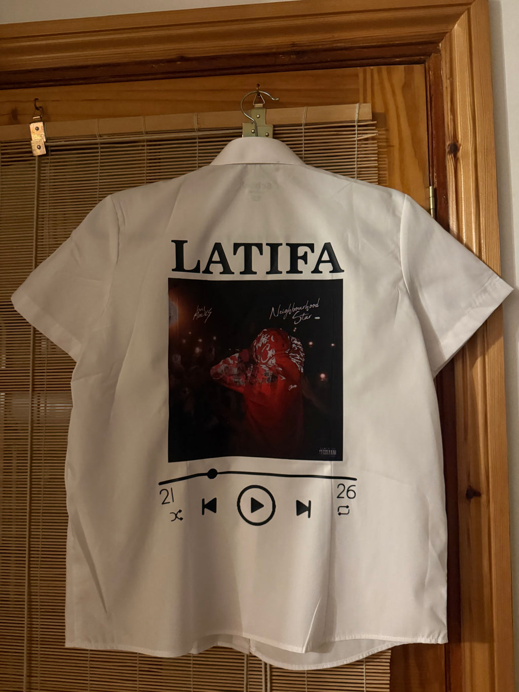 Custom Album Cover Leavers Shirt