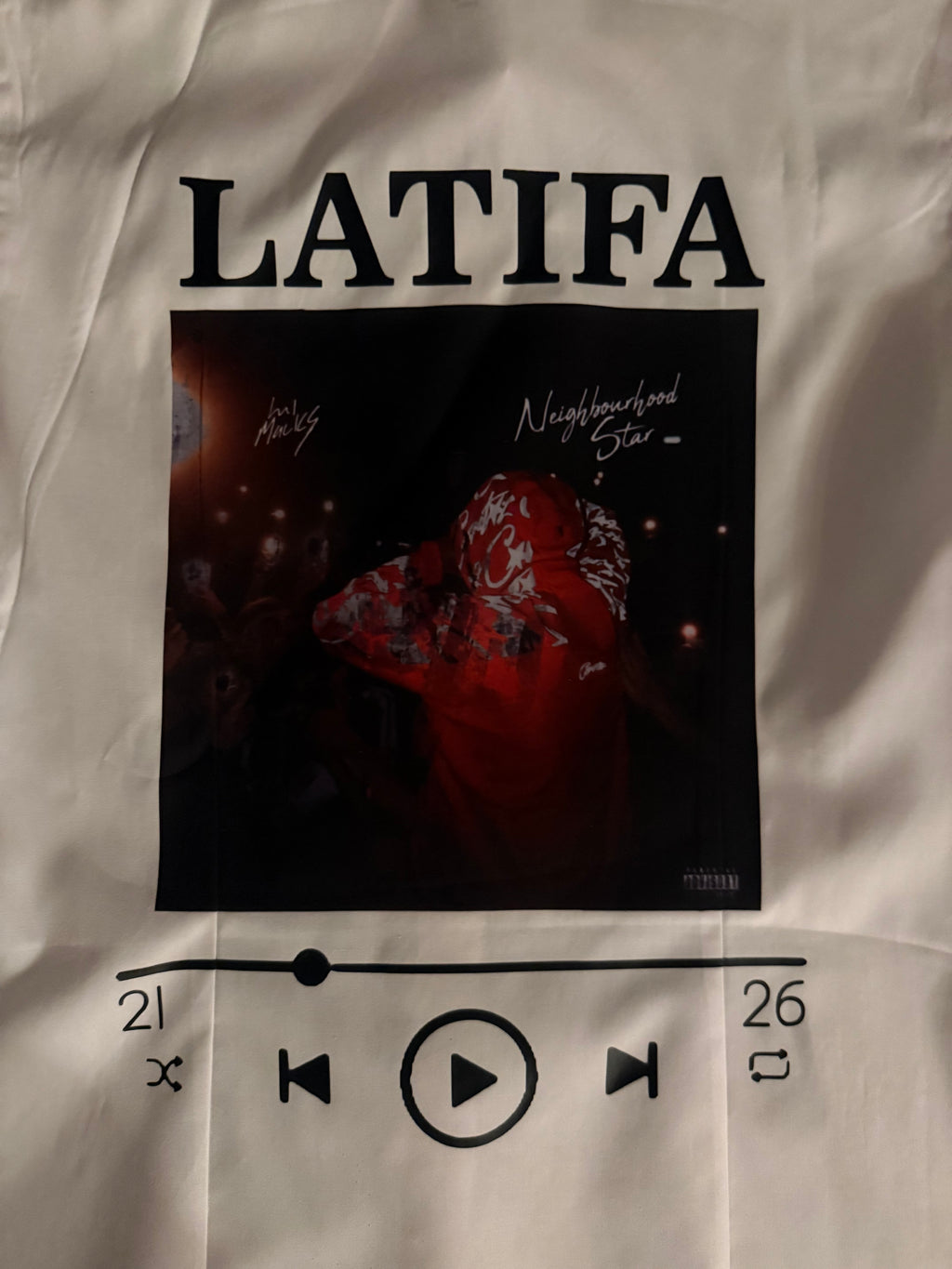 Custom Album Cover Leavers Shirt