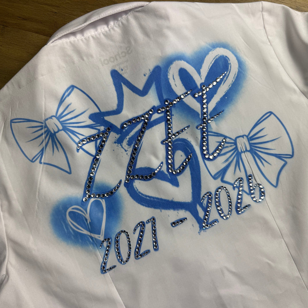Spray Paint Crystal Bow