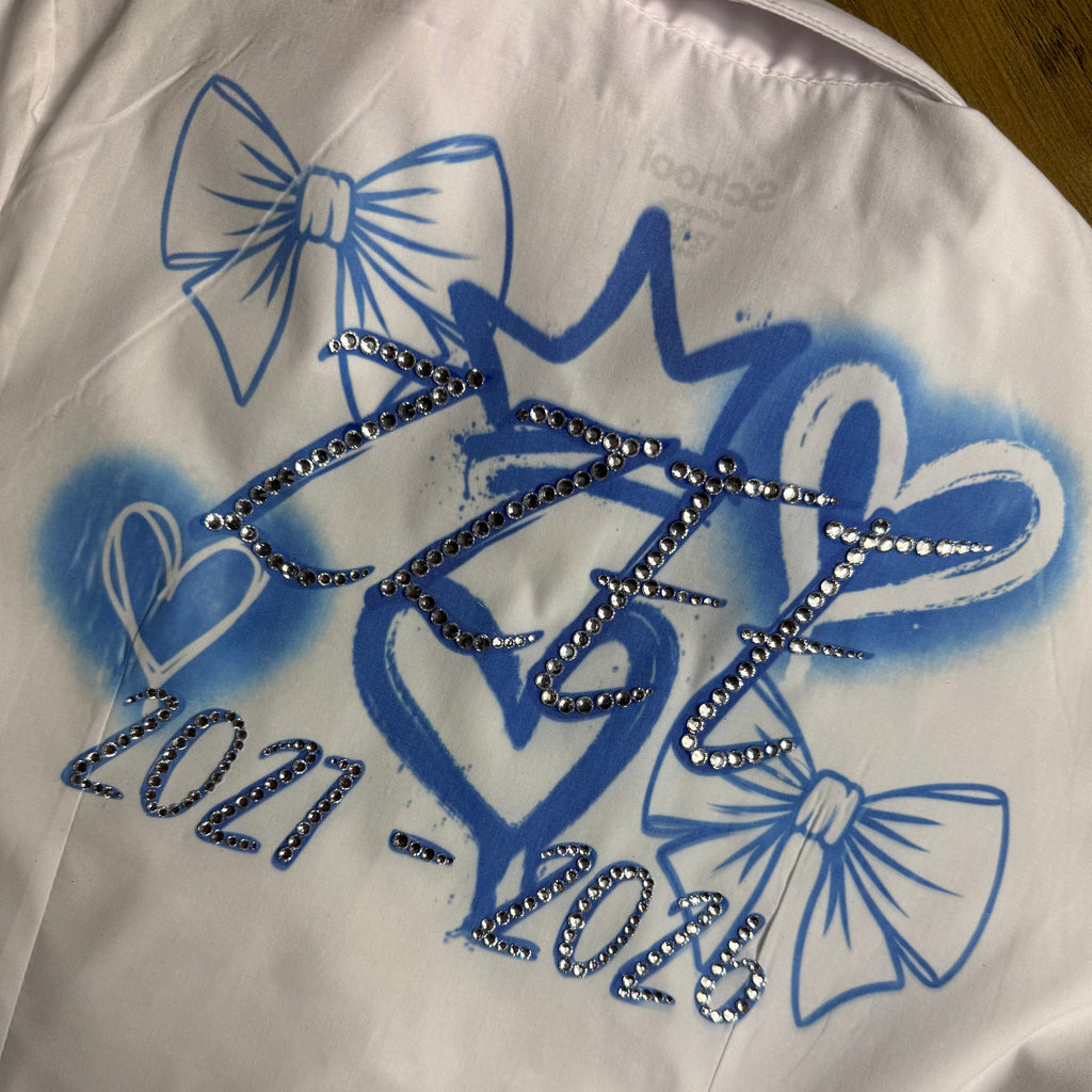 Spray Paint Crystal Bow