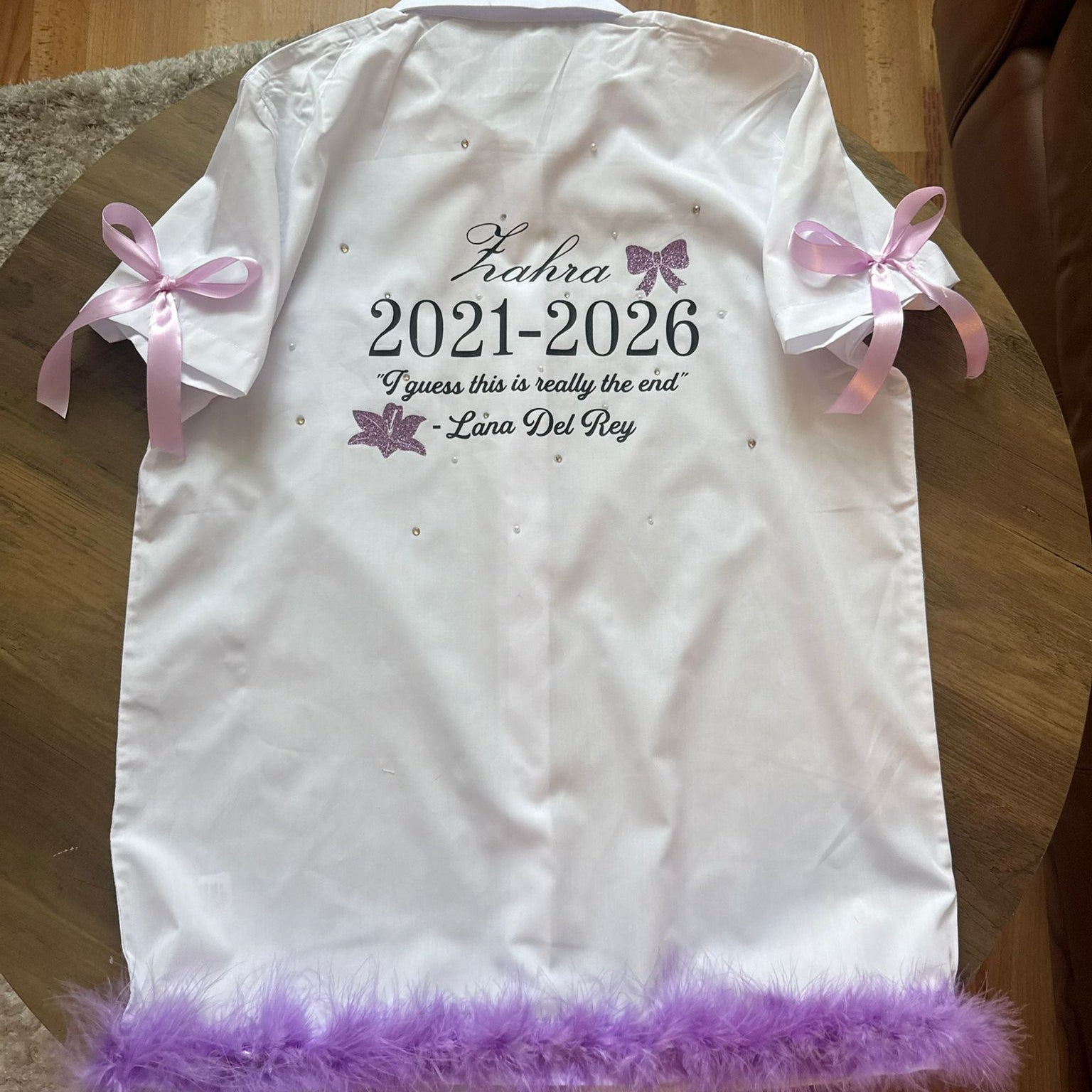 Lilac Coloured
